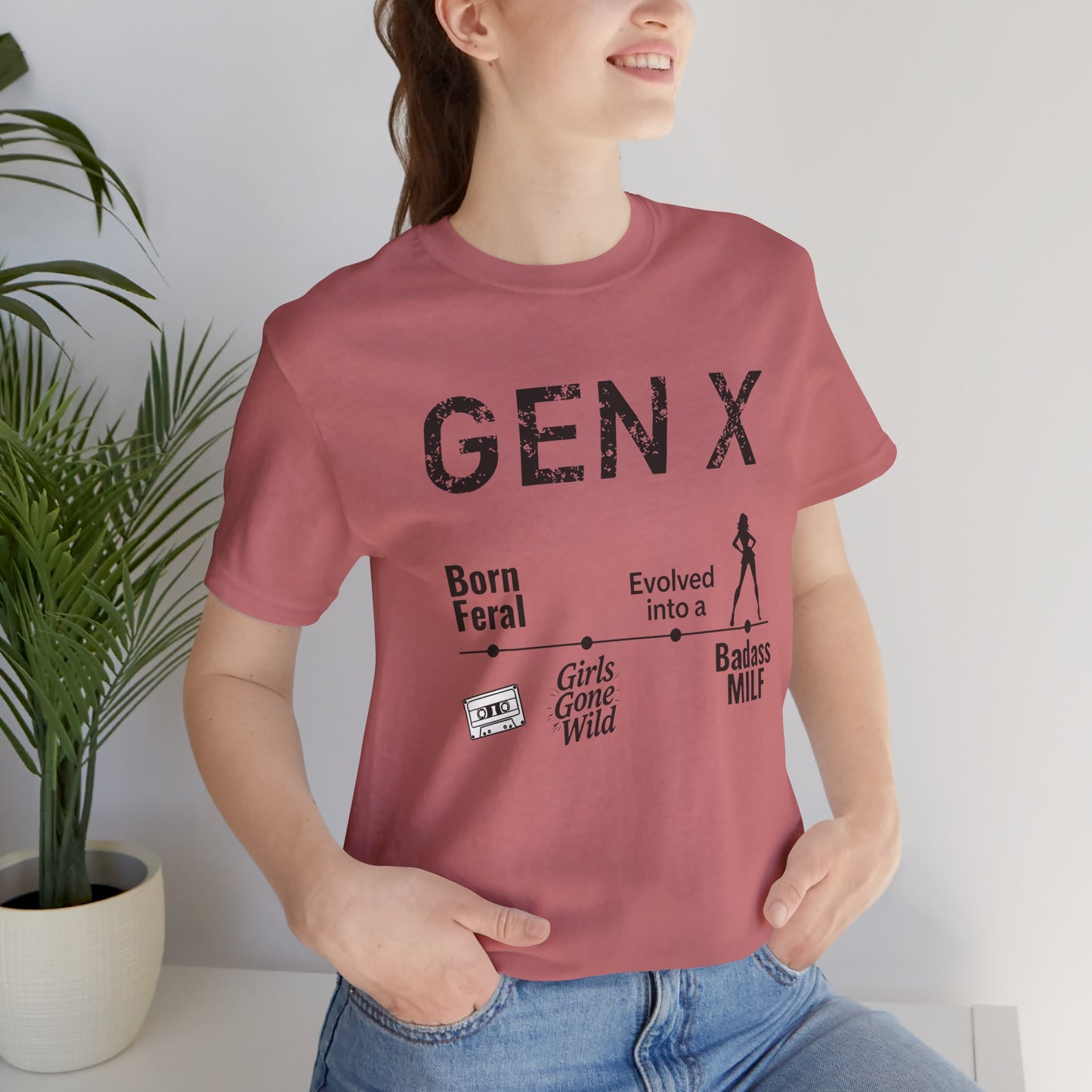 GEN X Timeline: Born Feral to Badass MILF Tee