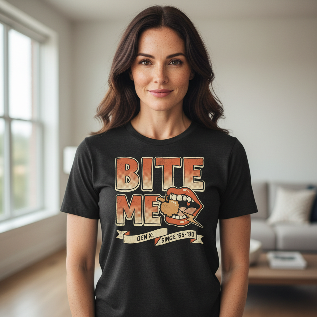 Bite Me Gen X Unisex Tee