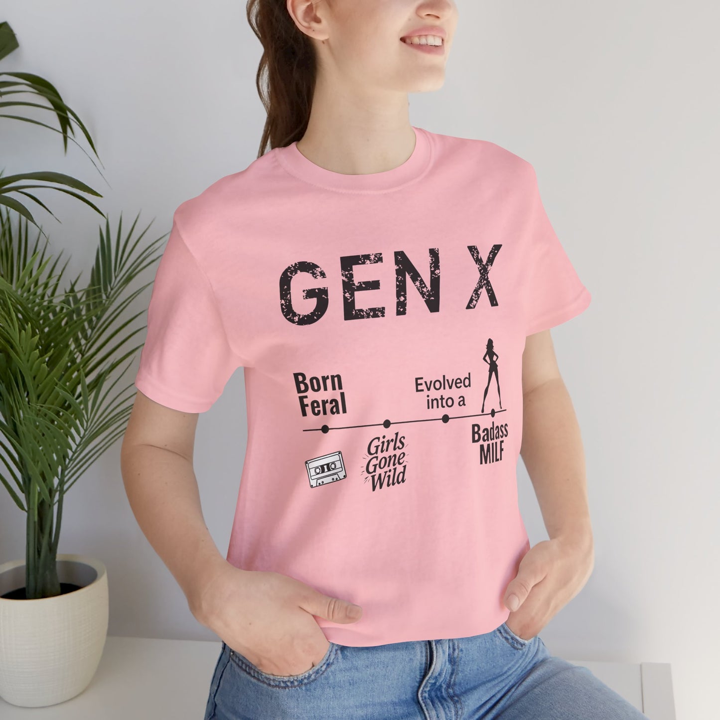 GEN X Timeline: Born Feral to Badass MILF Tee